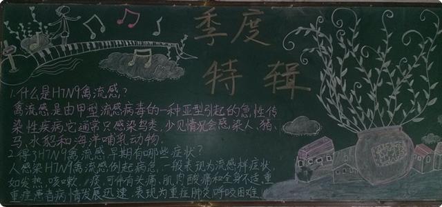 市二高积极开展H7N9禽流感防控工作