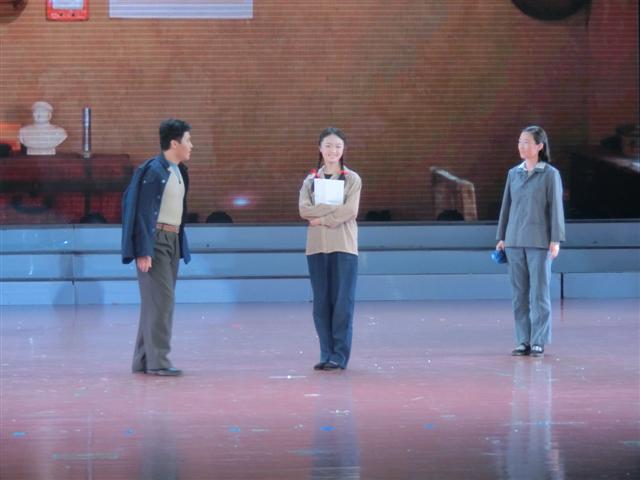 市二高情景剧参演市委弘扬焦裕禄精神诗歌朗诵会
