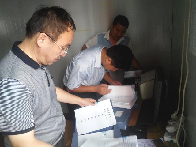 市二高新教学楼主体工程开始竣工验收