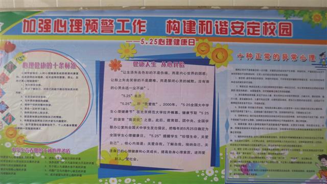 市二高：关注心灵 健康成长