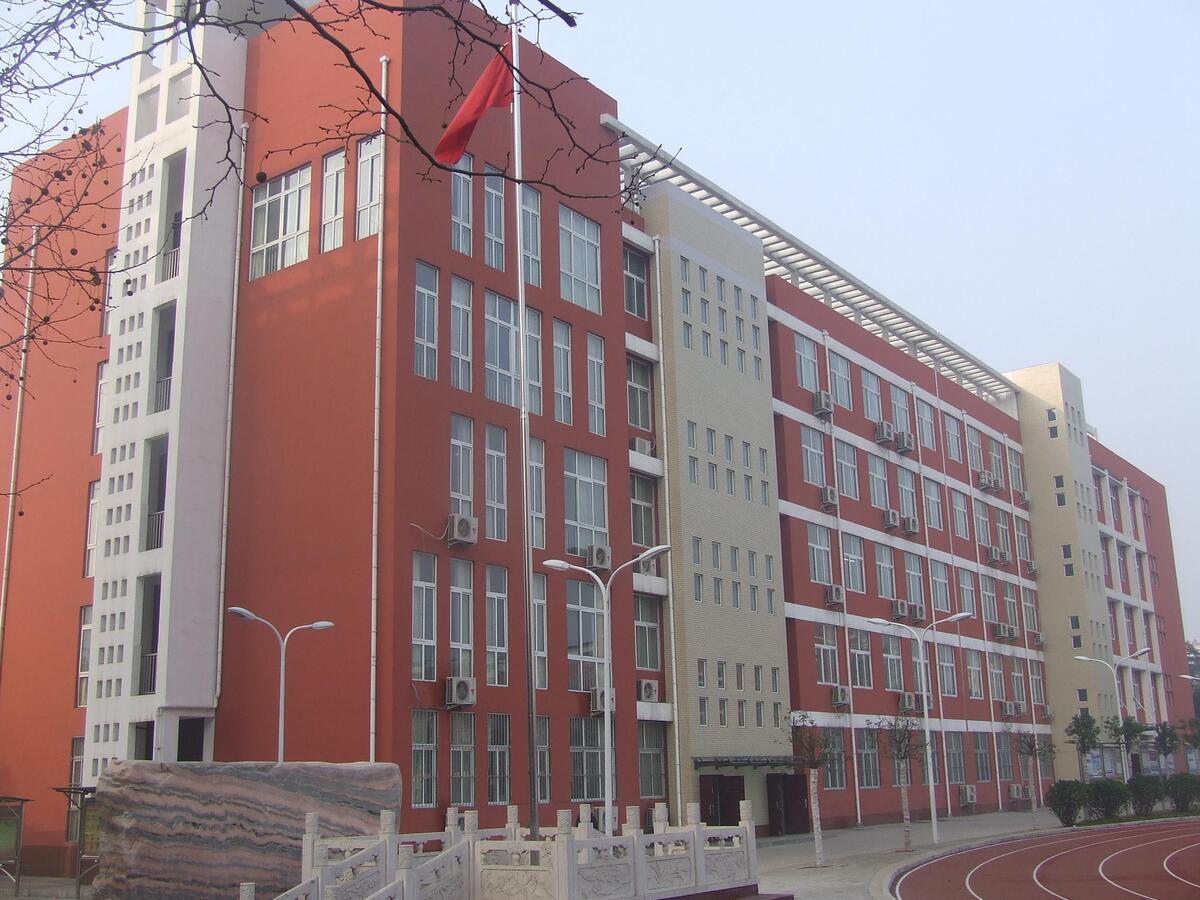 教学楼 初冬