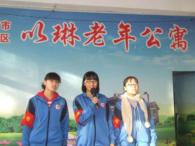 市二高：文明志愿情 志愿我先行