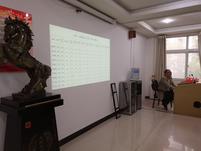 成绩分析促反思，反思总结促教学——市二高高二年级召开成绩分析会