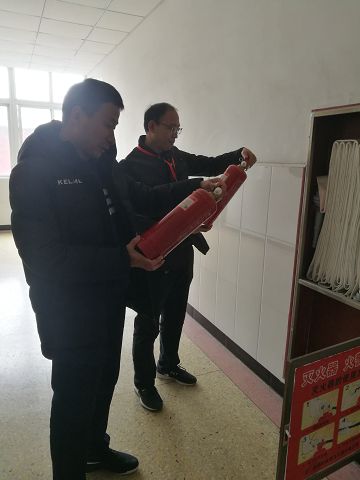 市二高开展冬季安全大检查