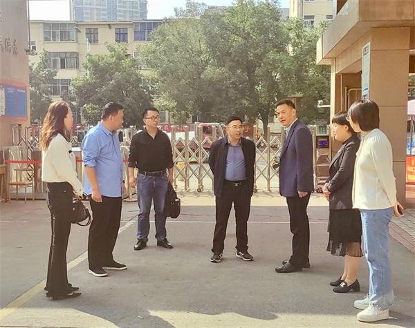 督导促提升   砥砺再前行——平顶山市卫健委莅临市二高验收河南省健康单位建设工作