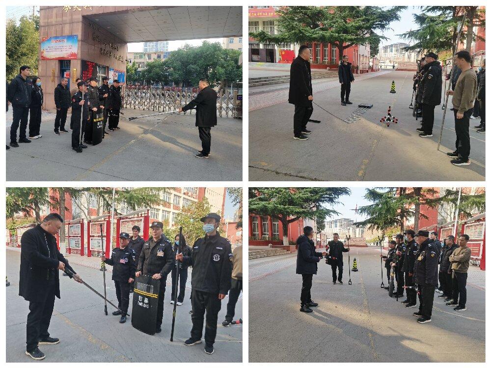 练强“最小应急单元”  构筑校园安全防线--平顶山市二高3月份最小应急单元防恐防暴演练