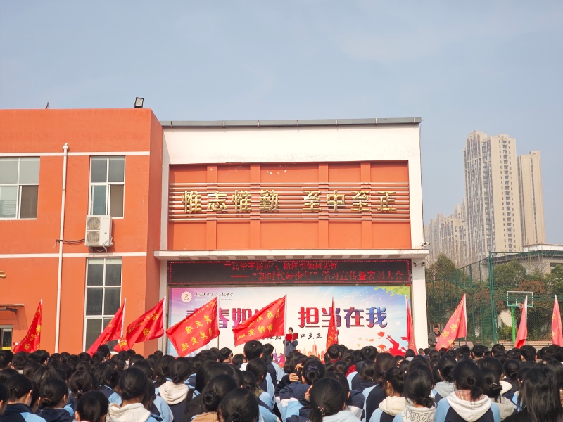 二高学子扬正气  榜样引领树先锋 ——平顶山市二高召开“新时代好少年”学习宣传暨表彰大会
